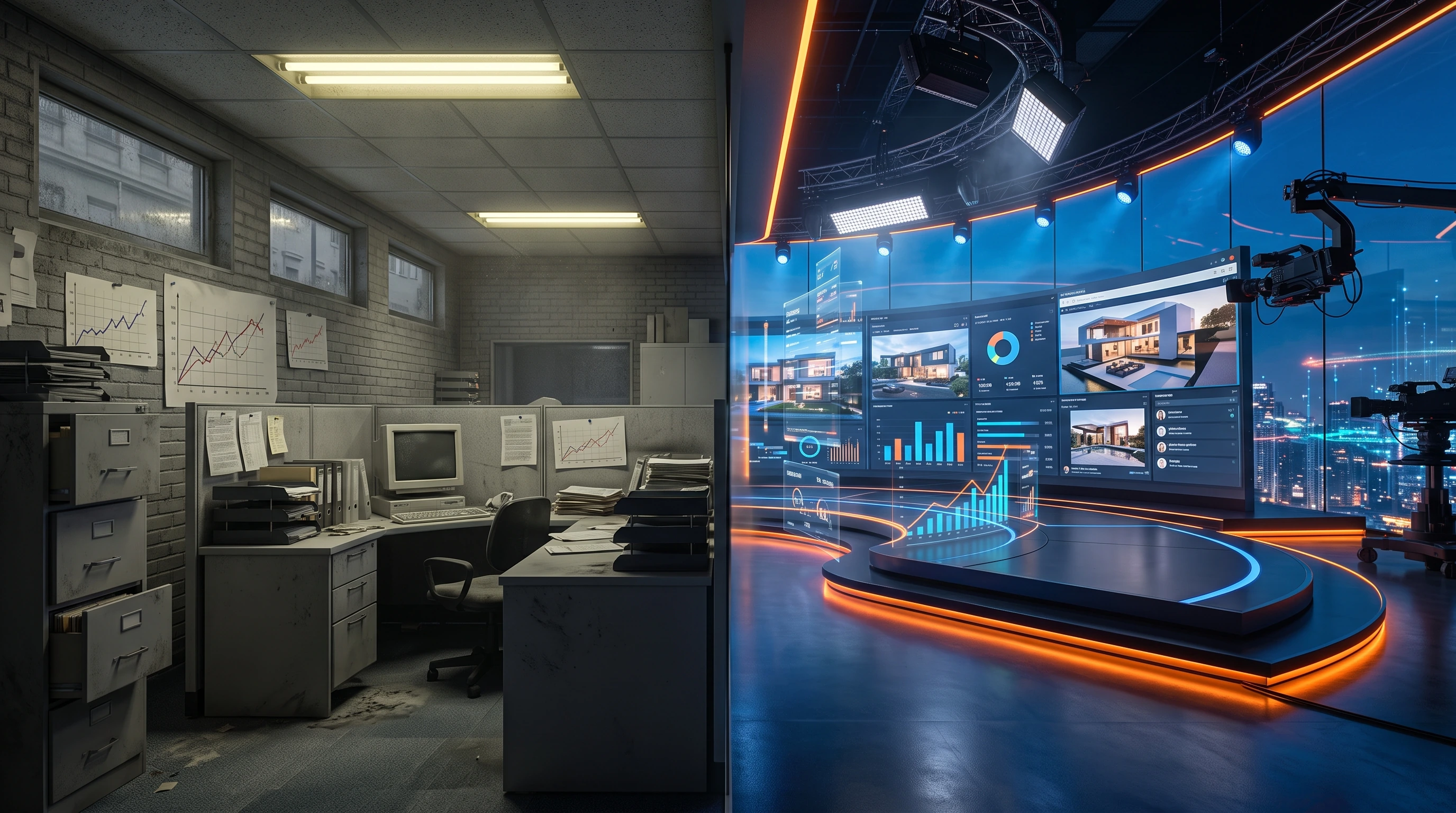 Enterprise Cloud Infrastructure vs Traditional Cubicle