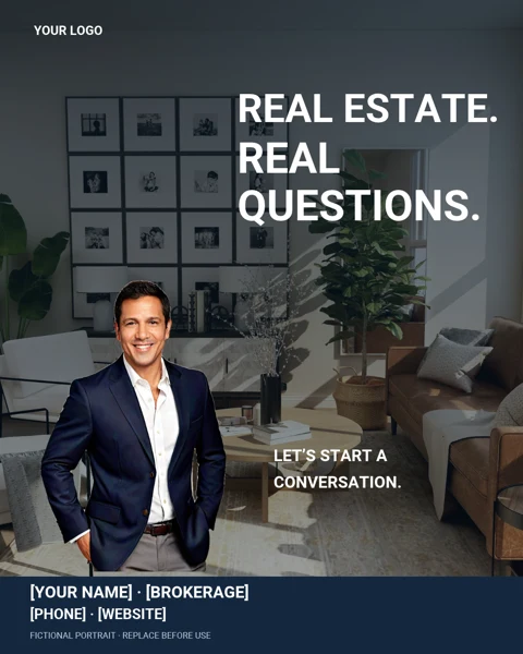 Real-questions introduction — example design